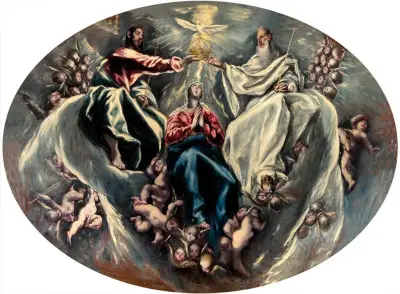 Coronation of the Virgin (Illescas) El Greco